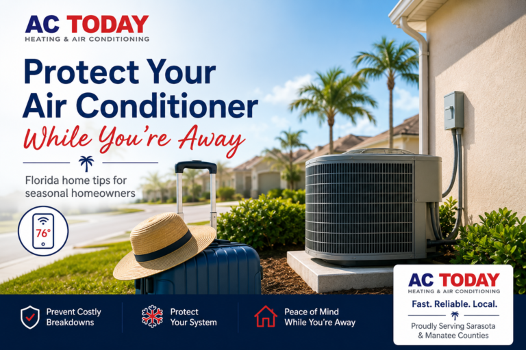 How to Protect Your Air Conditioner While You’re Away From Your Florida Home